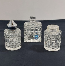 Pressed Glass Cruet Set