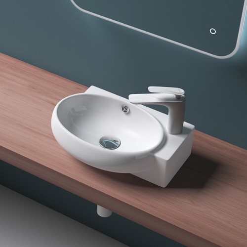 Cloakroom wash basin sink - wash,