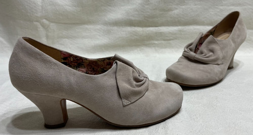 Hotter donna bow suede - donna,