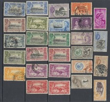 Sierra Leone Stamps 1937-1961