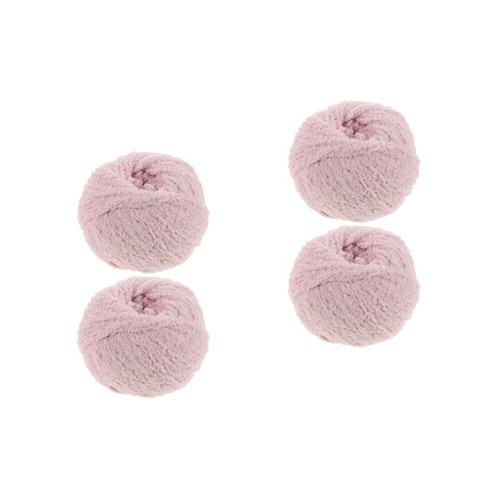 Soft pink chunky polyester - pink,