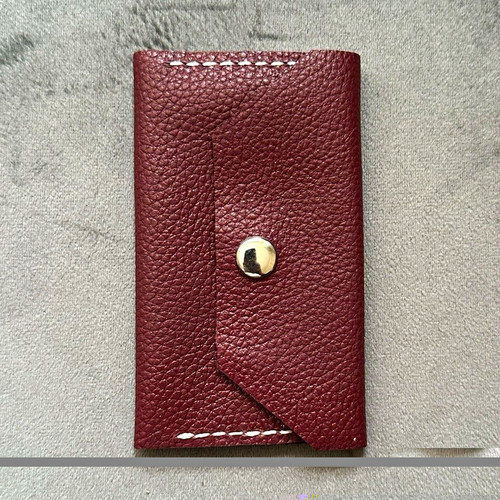 Leather key case holder wallet - key,