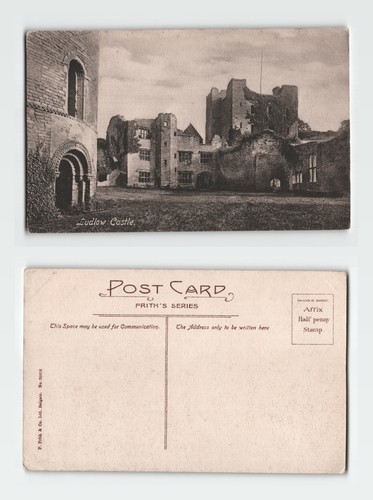 Postcard ludlow castle - ludlow,