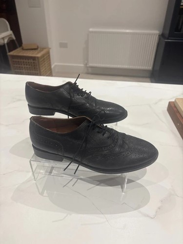 Women black lace up - lace,
