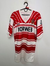 WIGAN WARRIORS MATCH WORN 1990