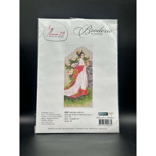 Luca cross stitch kit - cross,