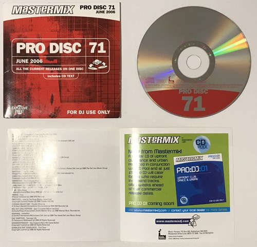 Mastermix promo prince - dj, cd