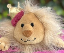 CHRISTMAS Tesco  Chilly & Friends Kingsley LION 20cm Soft Plush Beanie 2005 TAGS