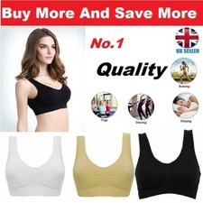 Womens Seamless Comfort Bra
