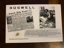 Roswell dirt sample - roswell,