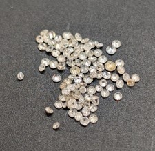 100 Loose Melee Diamonds 0.01–0.02ct Mixed Quality – Natural Stones Lot