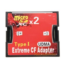 Micro SD TF SDHC 2 Port Slot