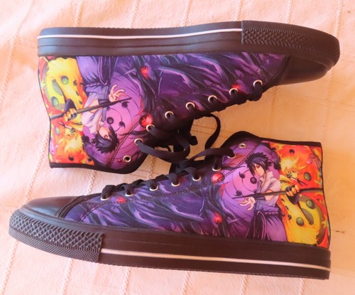 Naruto sasuke sneakers high - naruto,