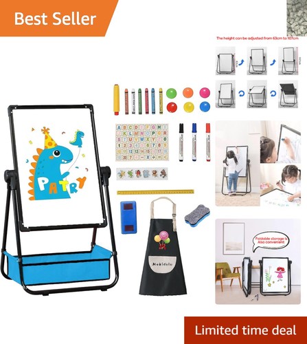 360 rotating kids easel with - rotating,