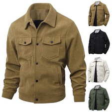 Men's Jumbo Lapel Corduroy