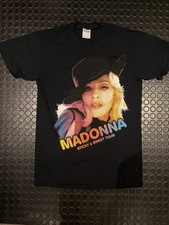 Madonna Sticky & Sweet Official Tour T Shirt 11.09.08 Wembley London Size Small