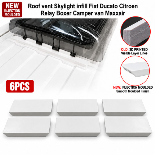 6pc roof vent skylight - roof,