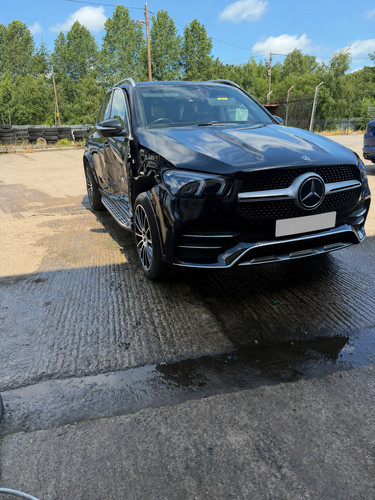 2023 mercedes gle - mercedes, damaged