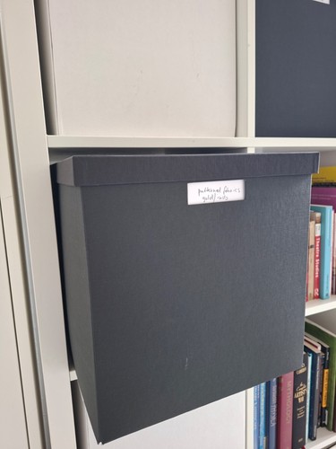 Ikea kallax beige boxes - ikea, size