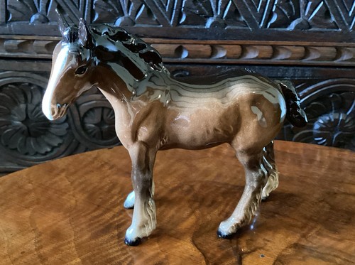 Vintage beswick shire foal - vintage,