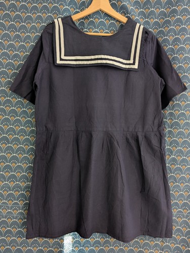 Sailor navy mini dress - sailor,