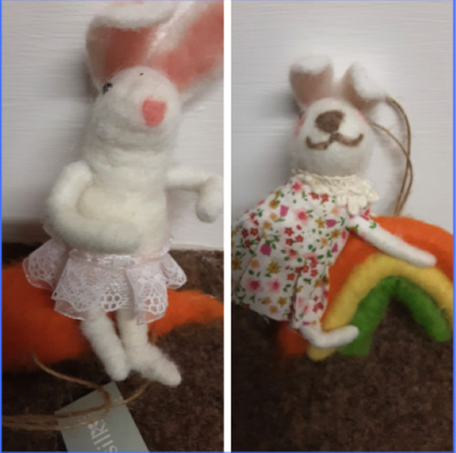Easter bunny chick - , felt