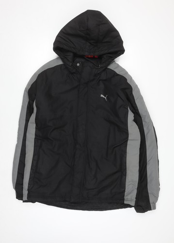 Puma men black windbreaker - men's,