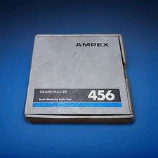 Tape Reel to Reel Spool AMPEX 456 10.5"  2"