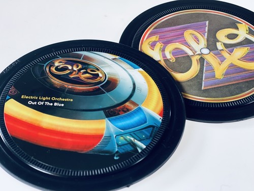 Elo vinyl record label - -,