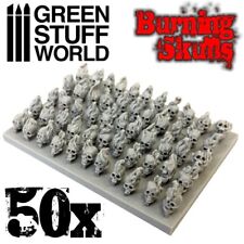 Burning Human Skulls Resin Set