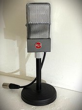Custom Copy RCA 74B Style Ribbon Microphone, studio ready, w/stand (Listen!)