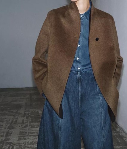 Zara oversize wool blend - wool,