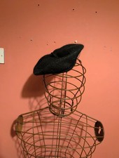 Vintage style black beret - style,