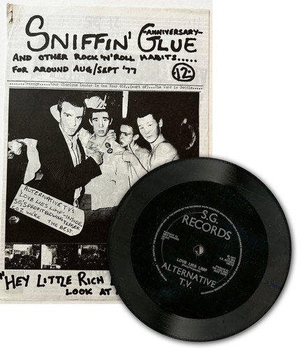 Sniffin glue punk - -,