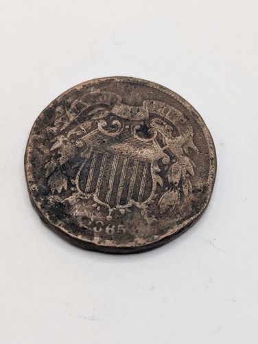 Rare 1865 usa cent - rare,