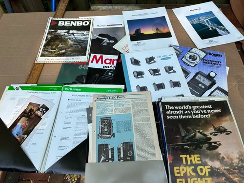 Camera catalog lot - lot, benbo