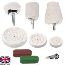 9X Polishing Buffing Pad Mop Wheel Drill Kit for Car Polisher Metal Aluminum