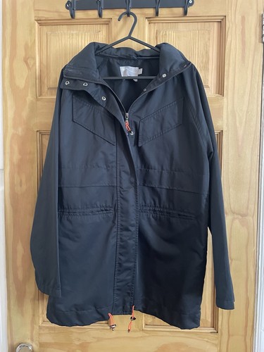 Black oversized raincoat - oversized, with