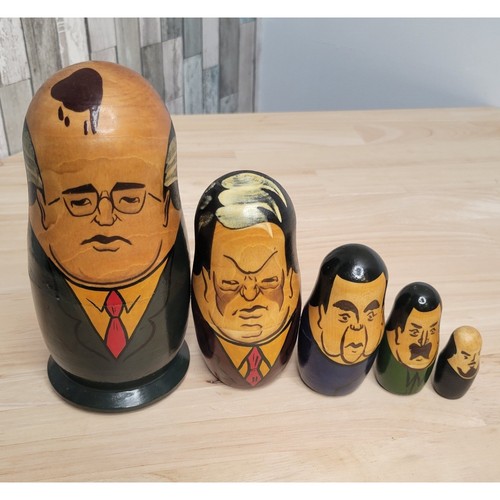 Vtg russian leaders - russian, nesting