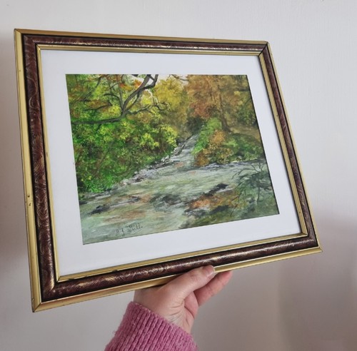 Vintage original painting - original,