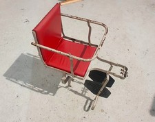 LECO vintage bike child seat RED for shoppers Raleigh Twenty Kingpin bicycle