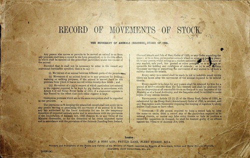 Record movements stock - record,