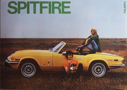 Triumph spitfire rare - spitfire, vintage
