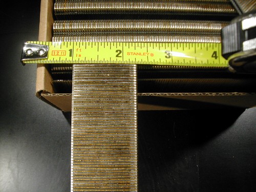 Gauge narrow crown - 1/4",