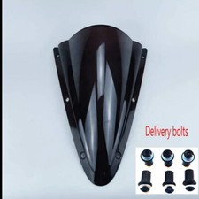 Yamaha Yzf R 125 front screen 2008-2018 Double Bubble Screen Dark tint + Bolts
