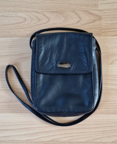 Vintage dark navy tula leather - vintage,