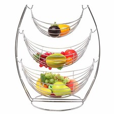 Chrome swinging fruit - chrome,