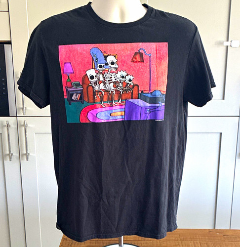 The simpsons black skeleton - the,
