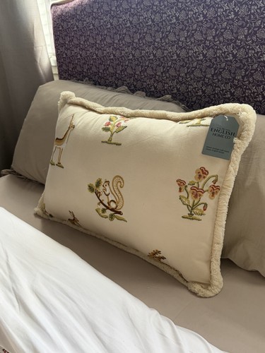 Sanderson embroidered woodland