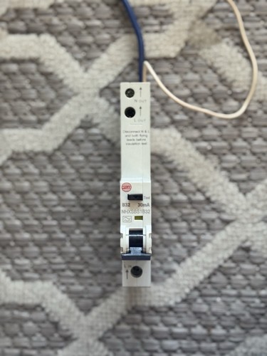 Wylex amp curve - b, 6ka